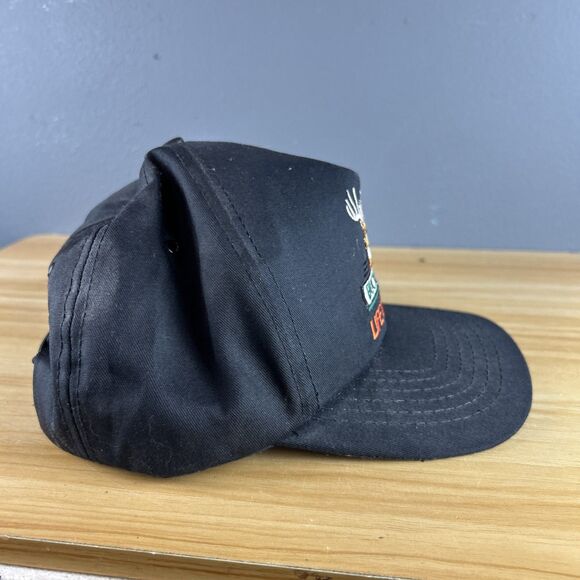 Vintage Buckmaster Life Member Black SnapBack Hat - Picture 2 of 7
